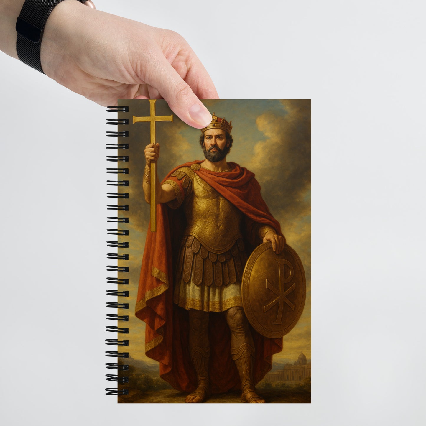 Carnet à spirale - Saint Constantin