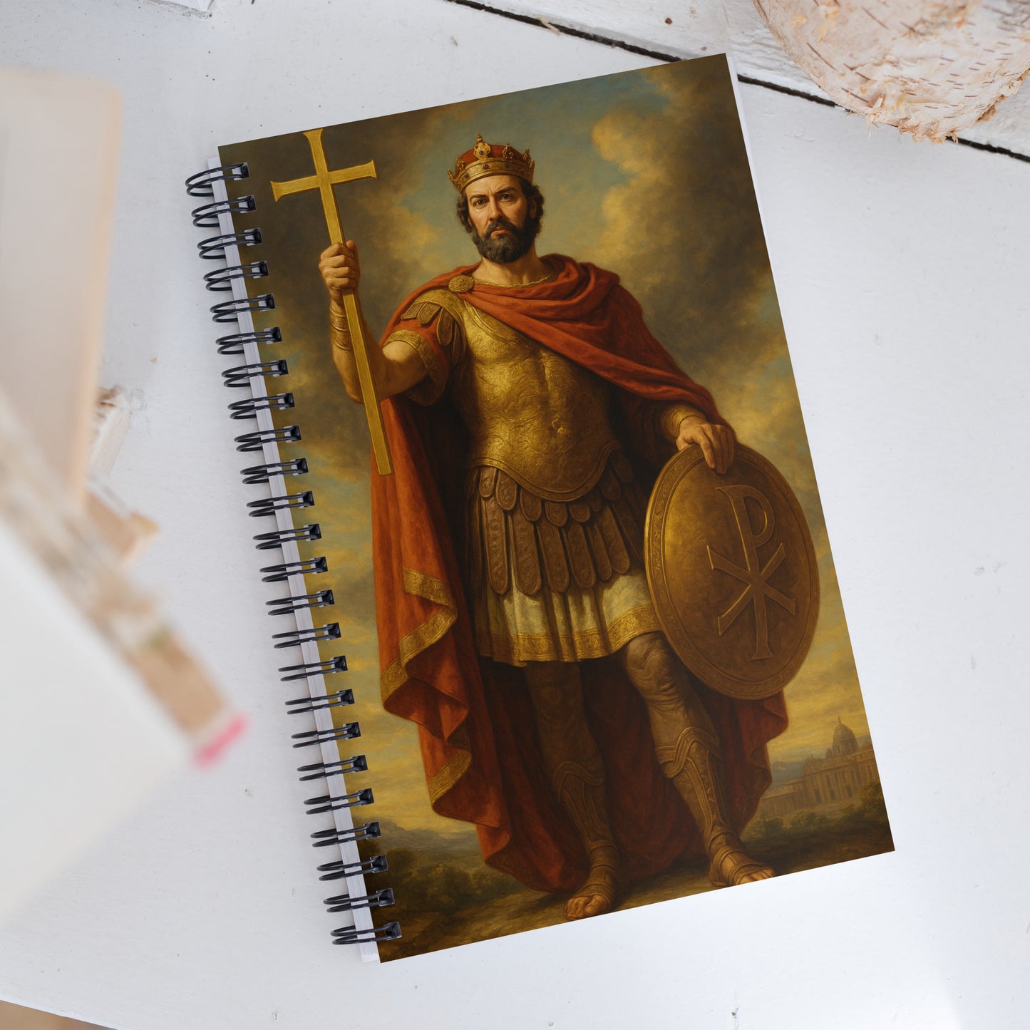Carnet à spirale - Saint Constantin
