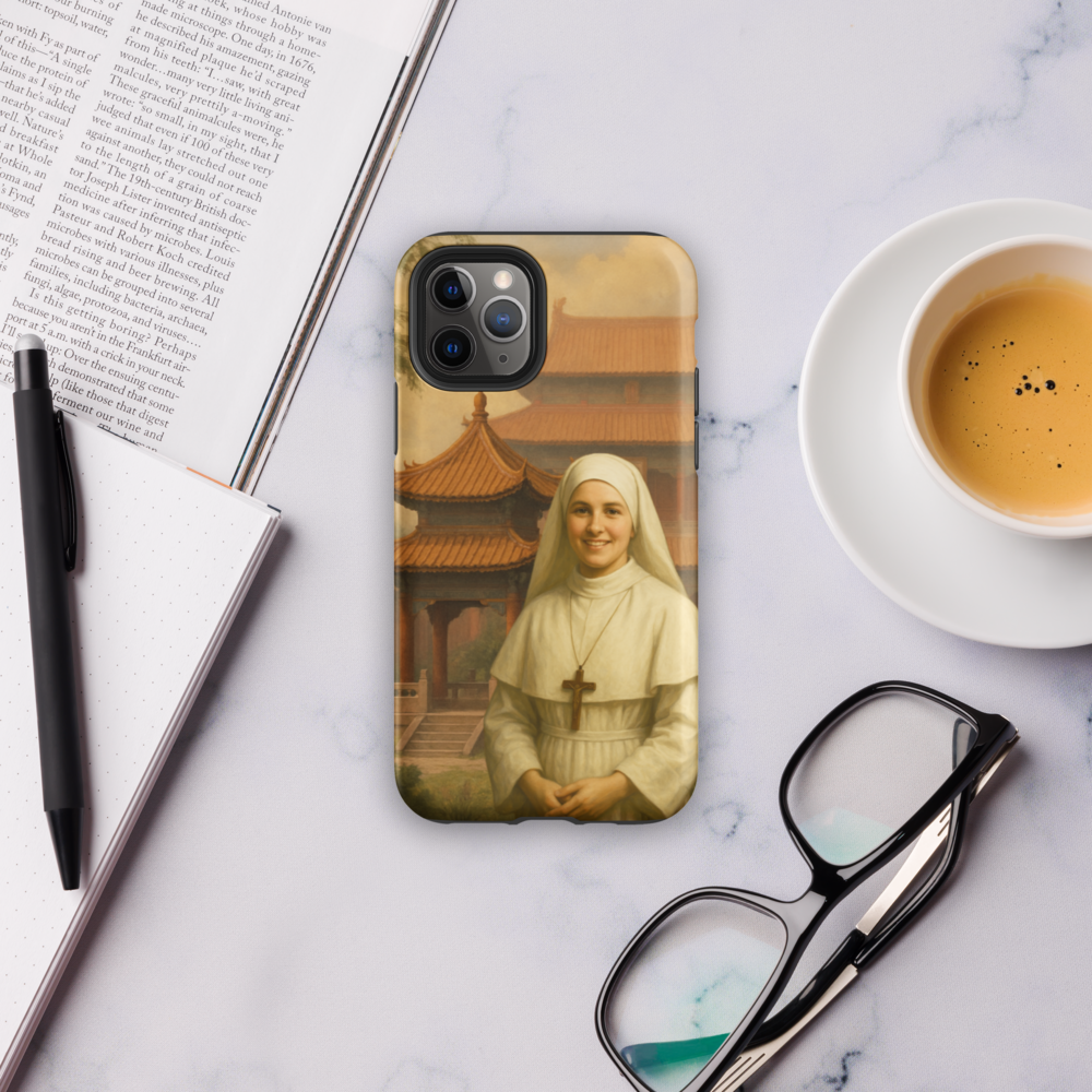 Coque iPhone (solide) - Sainte Amandine