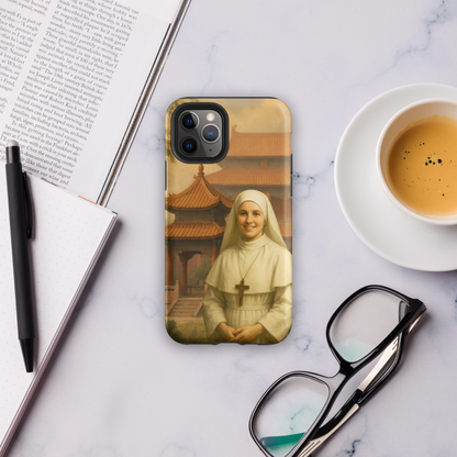 Coque iPhone (solide) - Sainte Amandine