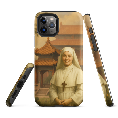 Coque iPhone (solide) - Sainte Amandine